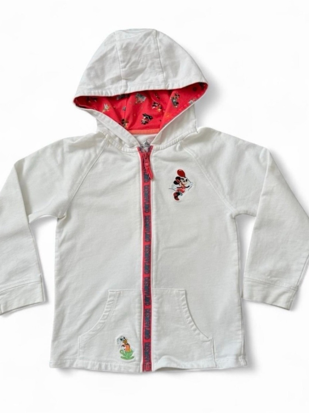 Disney Park Mickey Minnie "Play in The Park" Zip Up Hoodie sweater
